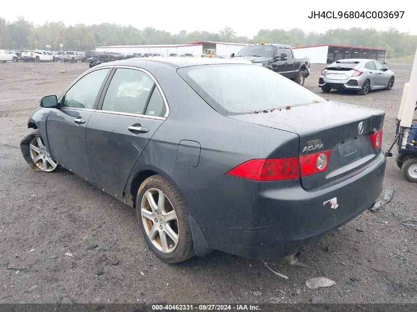 2004 Acura Tsx VIN: JH4CL96804C003697 Lot: 40462331