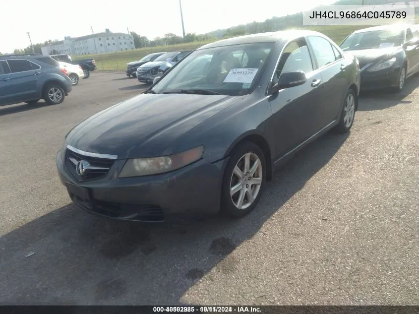 2004 Acura Tsx VIN: JH4CL96864C045789 Lot: 40502985