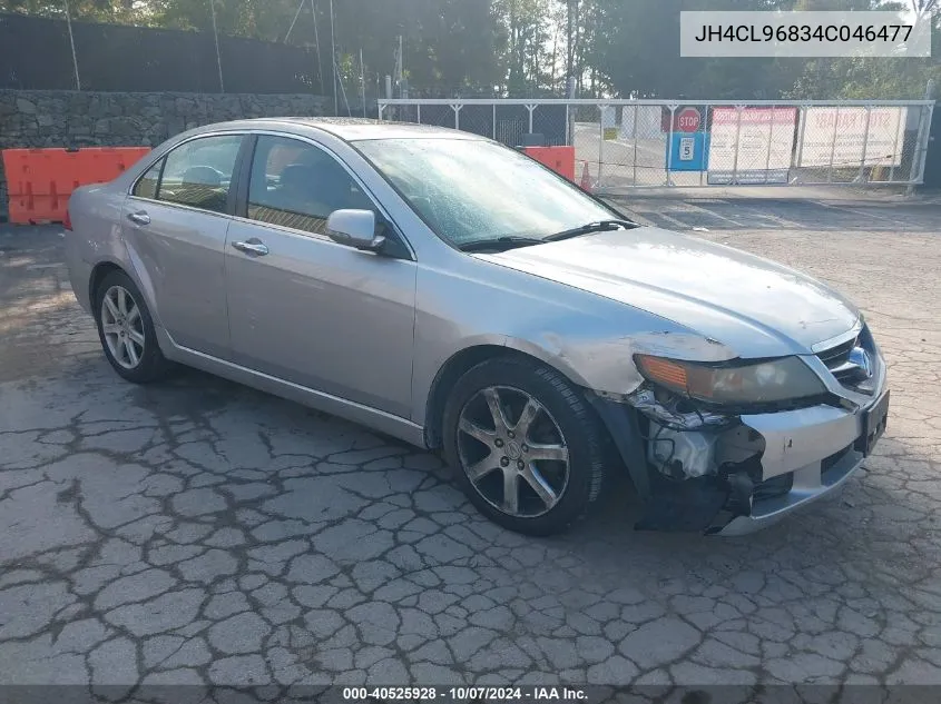 2004 Acura Tsx VIN: JH4CL96834C046477 Lot: 40525928