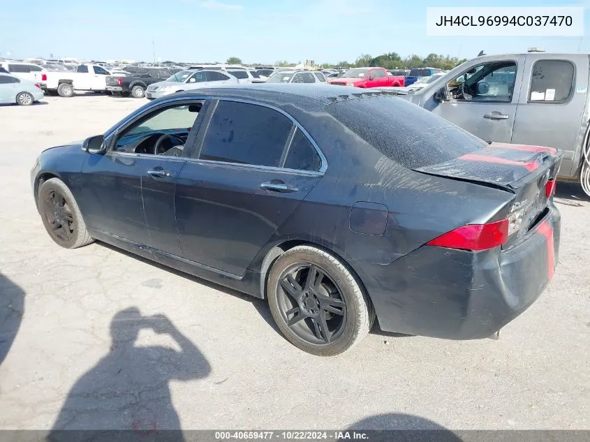 2004 Acura Tsx VIN: JH4CL96994C037470 Lot: 40659477