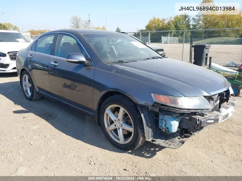 2004 Acura Tsx VIN: JH4CL96894C013984 Lot: 40674554