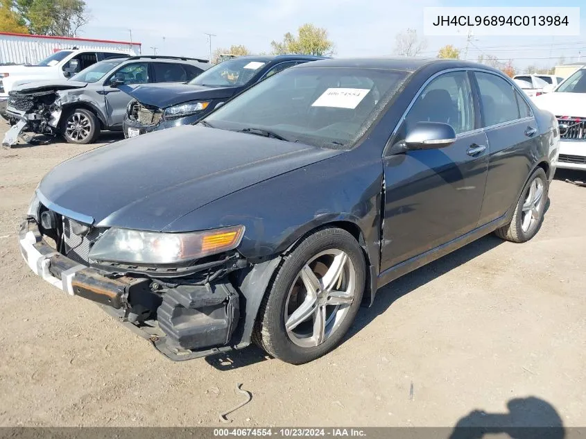 2004 Acura Tsx VIN: JH4CL96894C013984 Lot: 40674554