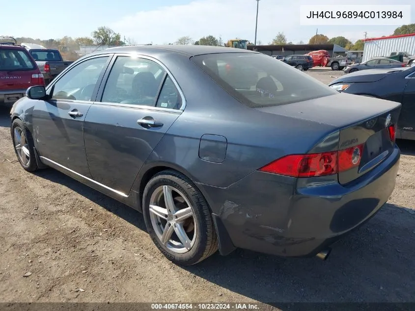 2004 Acura Tsx VIN: JH4CL96894C013984 Lot: 40674554