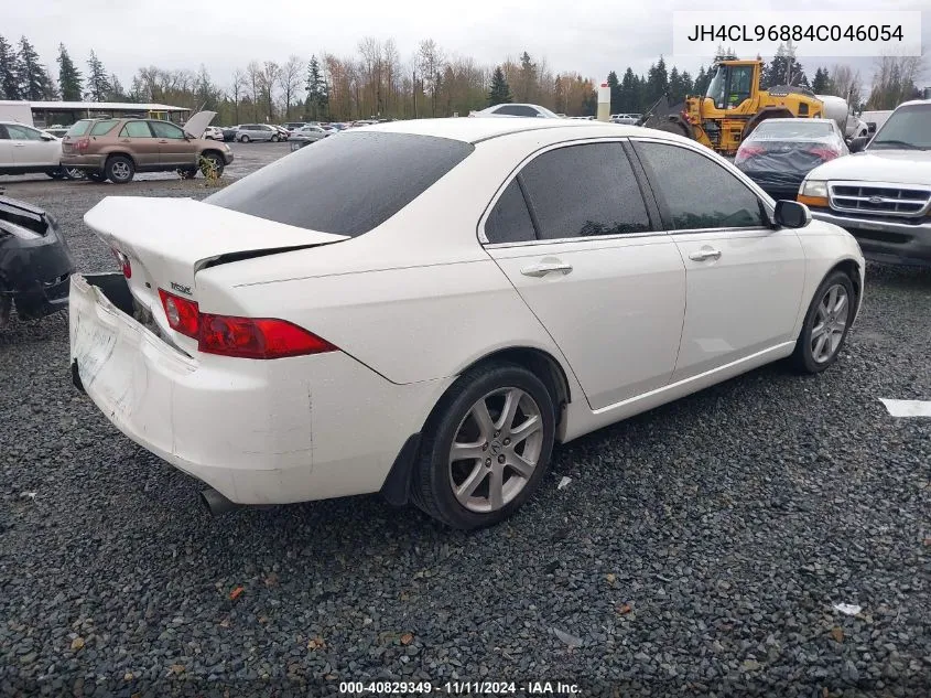 2004 Acura Tsx VIN: JH4CL96884C046054 Lot: 40829349