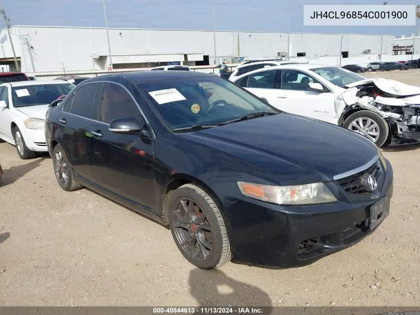 2004 Acura Tsx VIN: JH4CL96854C001900 Lot: 40844613