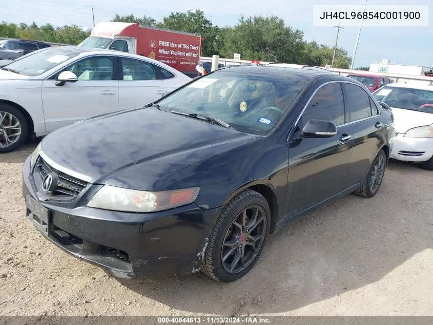 2004 Acura Tsx VIN: JH4CL96854C001900 Lot: 40844613