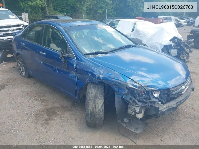 JH4CL96815C026763 2005 Acura Tsx