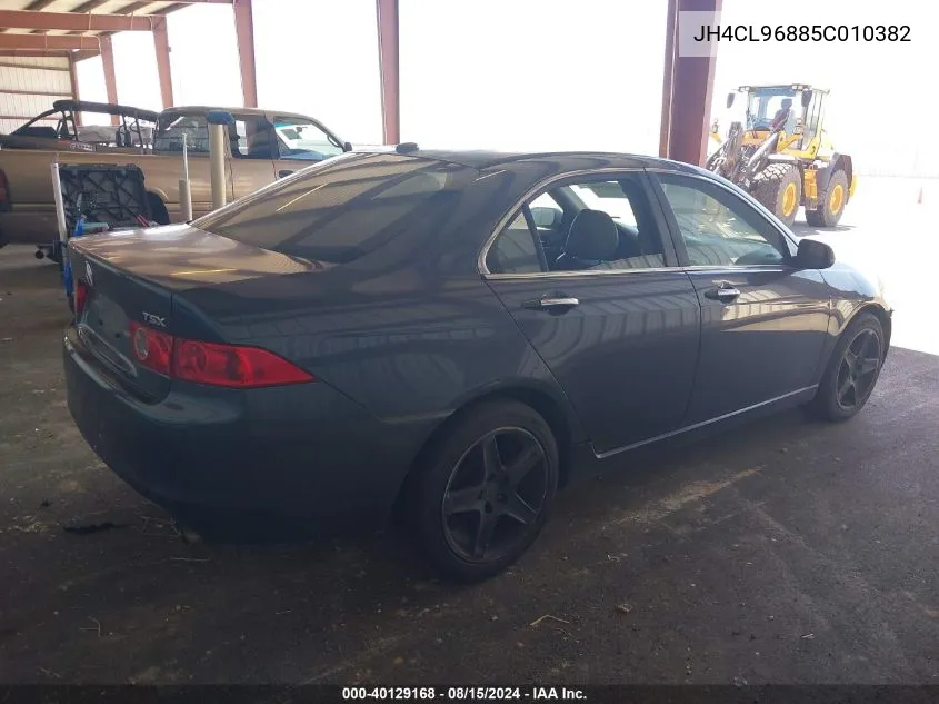 JH4CL96885C010382 2005 Acura Tsx