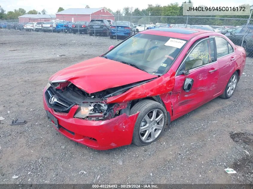 JH4CL96945C016172 2005 Acura Tsx