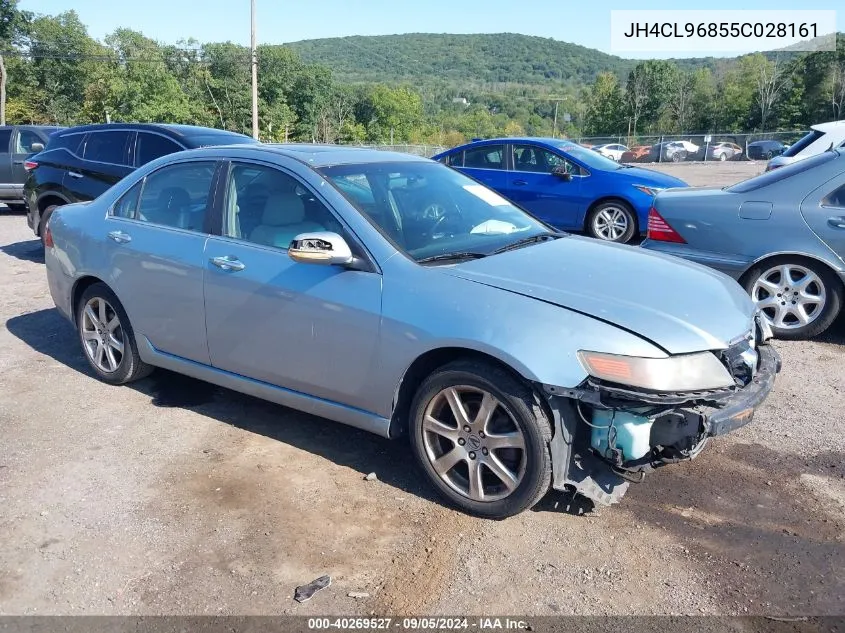 2005 Acura Tsx VIN: JH4CL96855C028161 Lot: 40269527