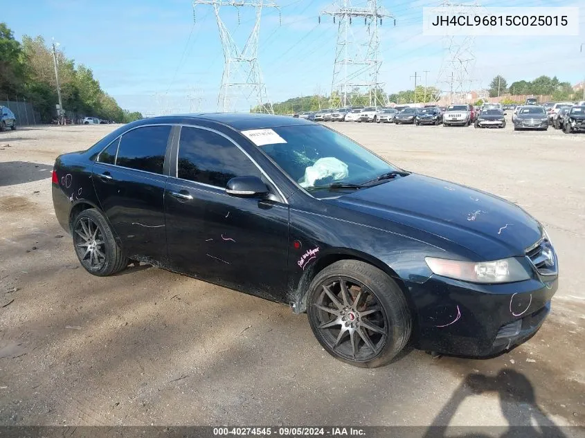 JH4CL96815C025015 2005 Acura Tsx