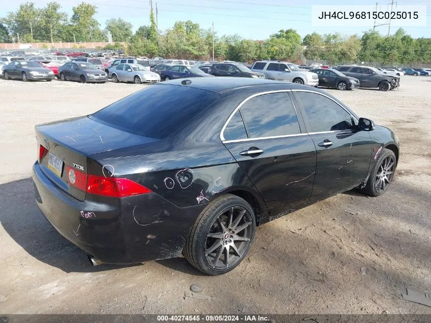 JH4CL96815C025015 2005 Acura Tsx