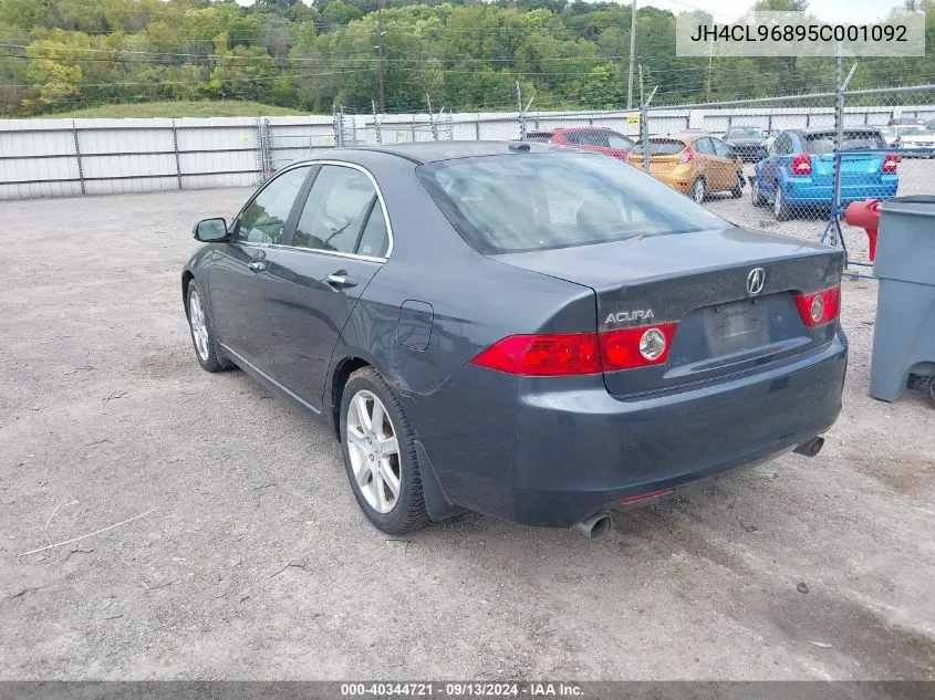 JH4CL96895C001092 2005 Acura Tsx