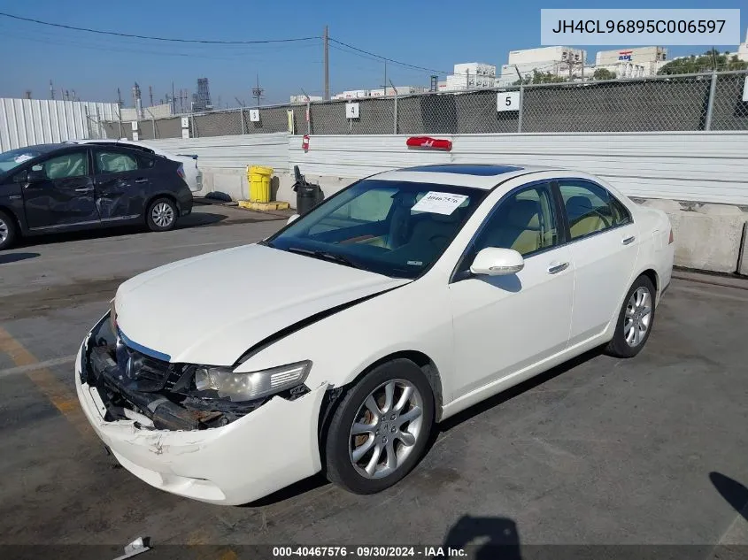 2005 Acura Tsx VIN: JH4CL96895C006597 Lot: 40467576