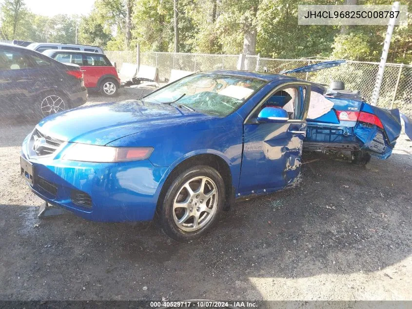 2005 Acura Tsx VIN: JH4CL96825C008787 Lot: 40529717