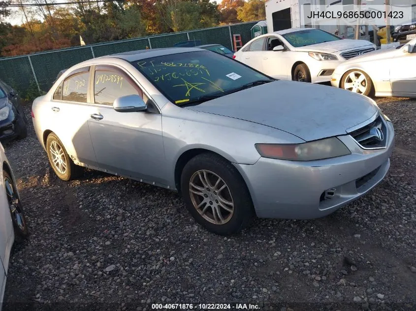 2005 Acura Tsx VIN: JH4CL96865C001423 Lot: 40671876