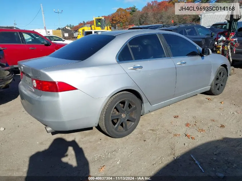 2005 Acura Tsx VIN: JH4CL96935C014168 Lot: 40837304