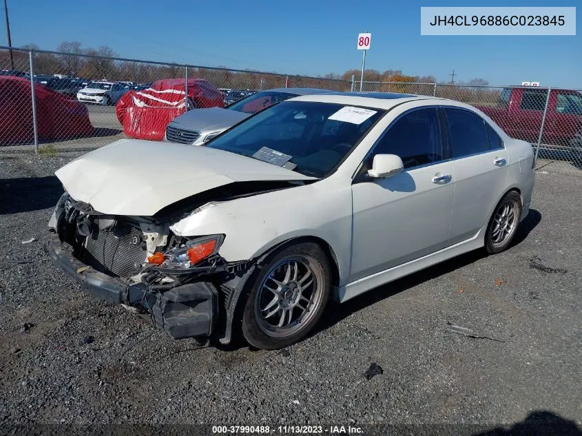 2006 Acura Tsx VIN: JH4CL96886C023845 Lot: 37990488