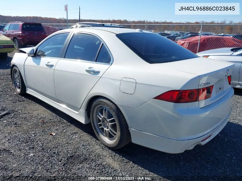 2006 Acura Tsx VIN: JH4CL96886C023845 Lot: 37990488