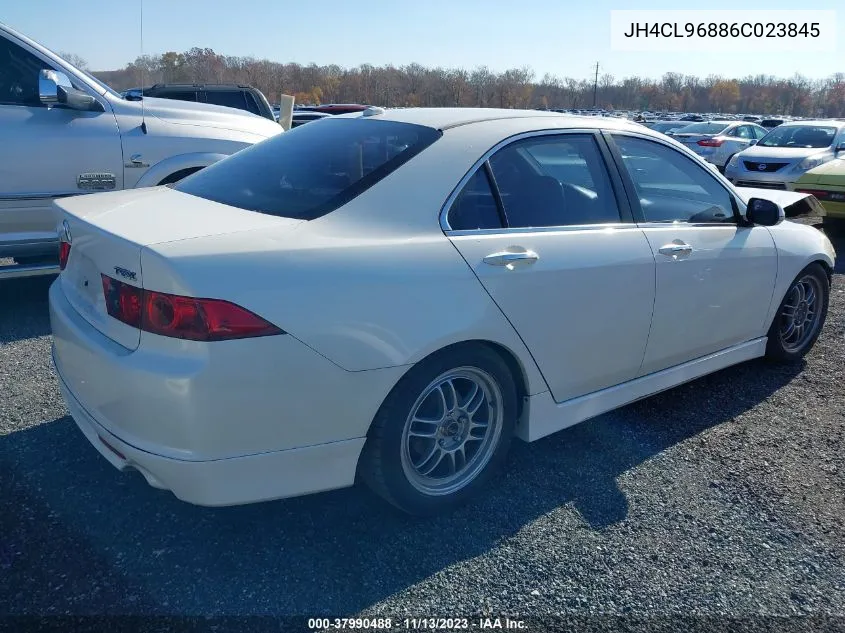 2006 Acura Tsx VIN: JH4CL96886C023845 Lot: 37990488