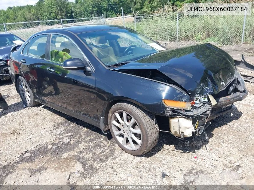 2006 Acura Tsx VIN: JH4CL968X6C027184 Lot: 39819416