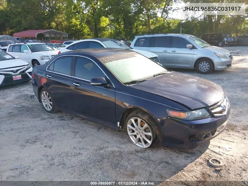 JH4CL96836C031917 2006 Acura Tsx