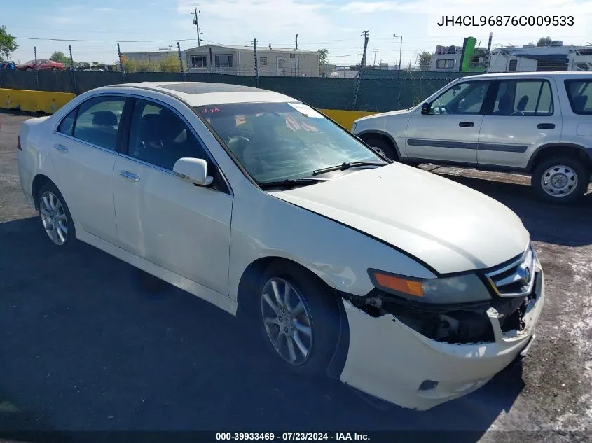 2006 Acura Tsx VIN: JH4CL96876C009533 Lot: 39933469