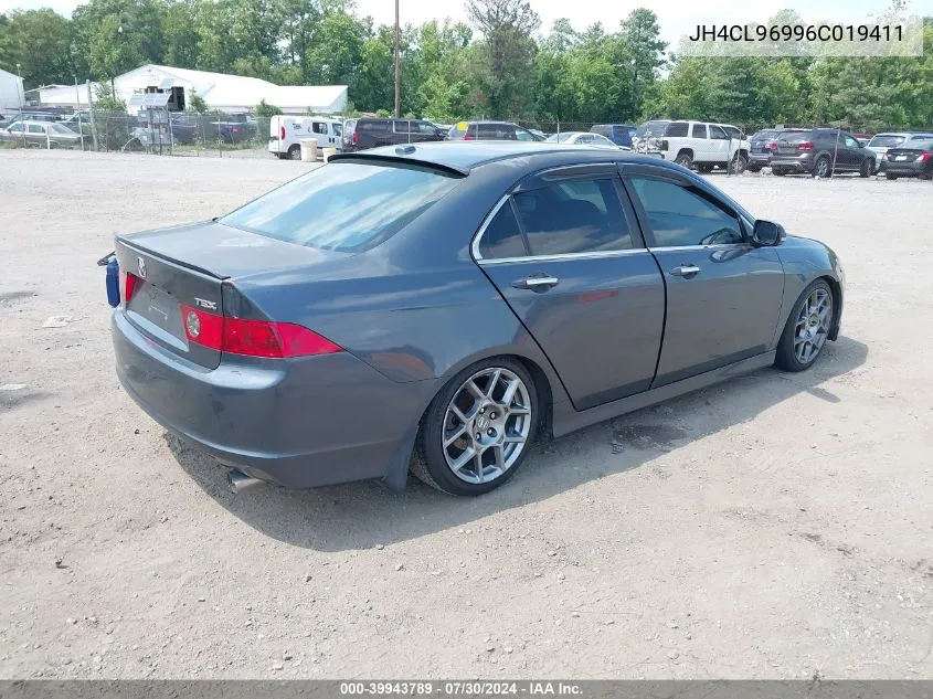 2006 Acura Tsx VIN: JH4CL96996C019411 Lot: 39943789