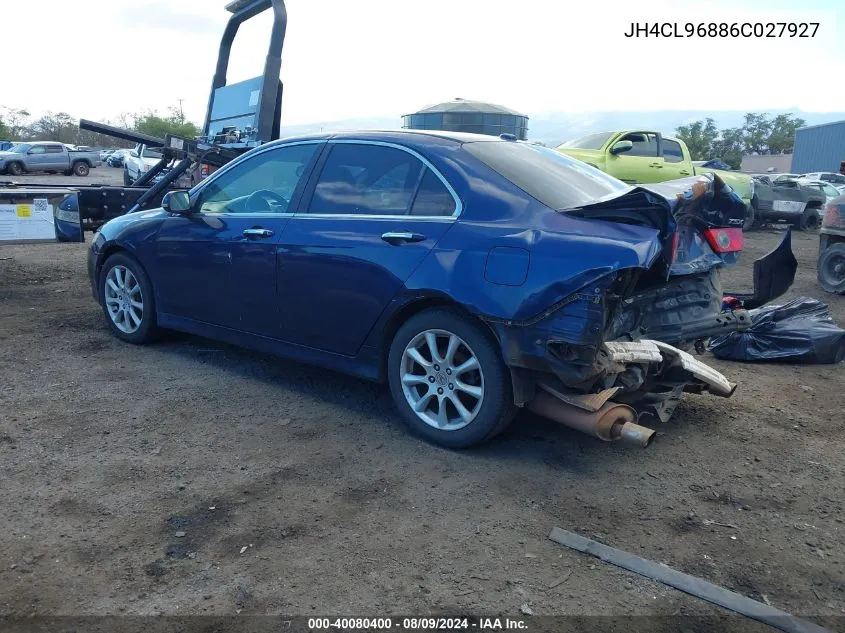 JH4CL96886C027927 2006 Acura Tsx