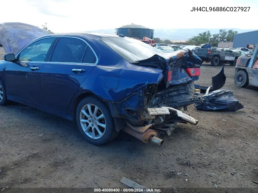 JH4CL96886C027927 2006 Acura Tsx