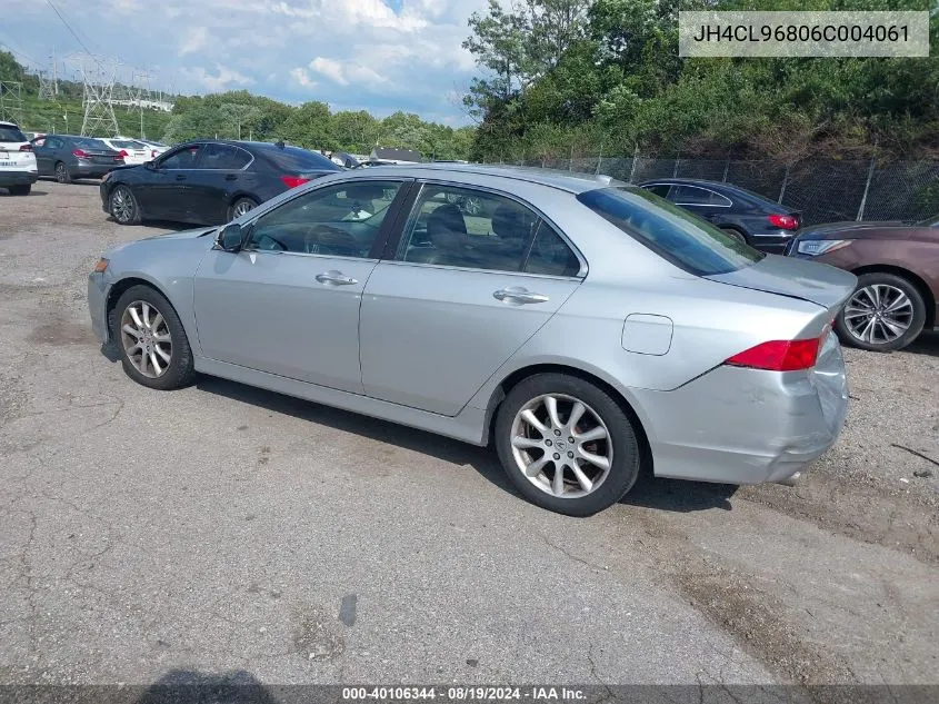 JH4CL96806C004061 2006 Acura Tsx