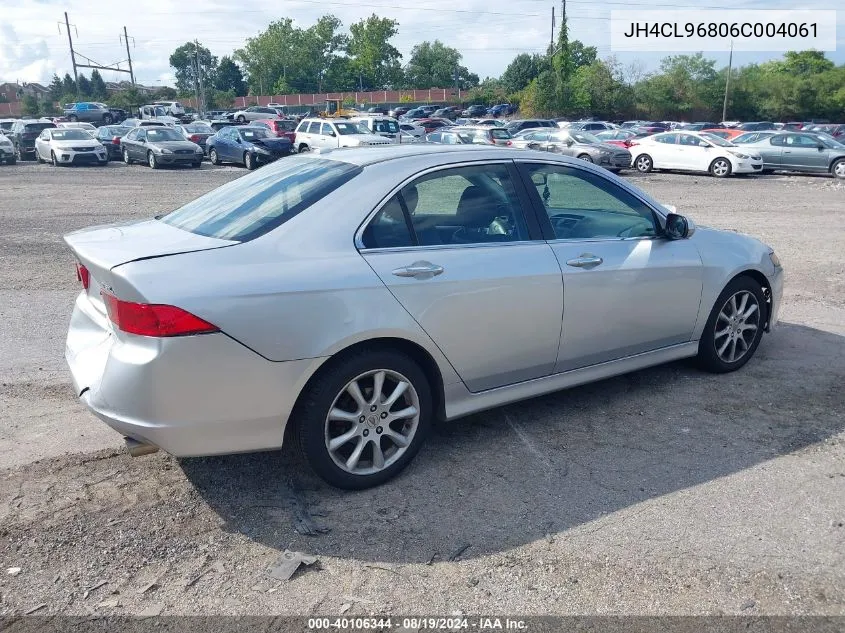 JH4CL96806C004061 2006 Acura Tsx