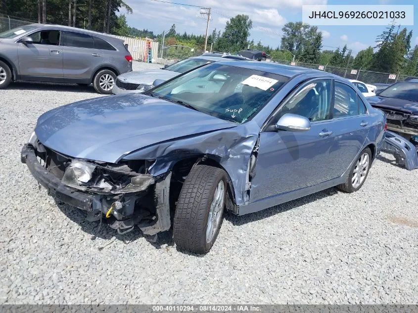 JH4CL96926C021033 2006 Acura Tsx