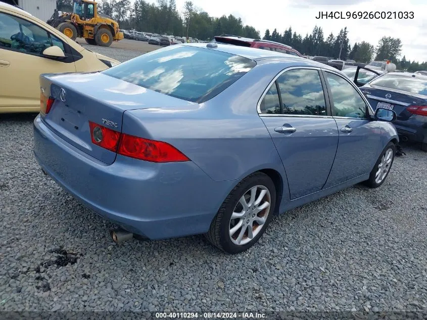 JH4CL96926C021033 2006 Acura Tsx