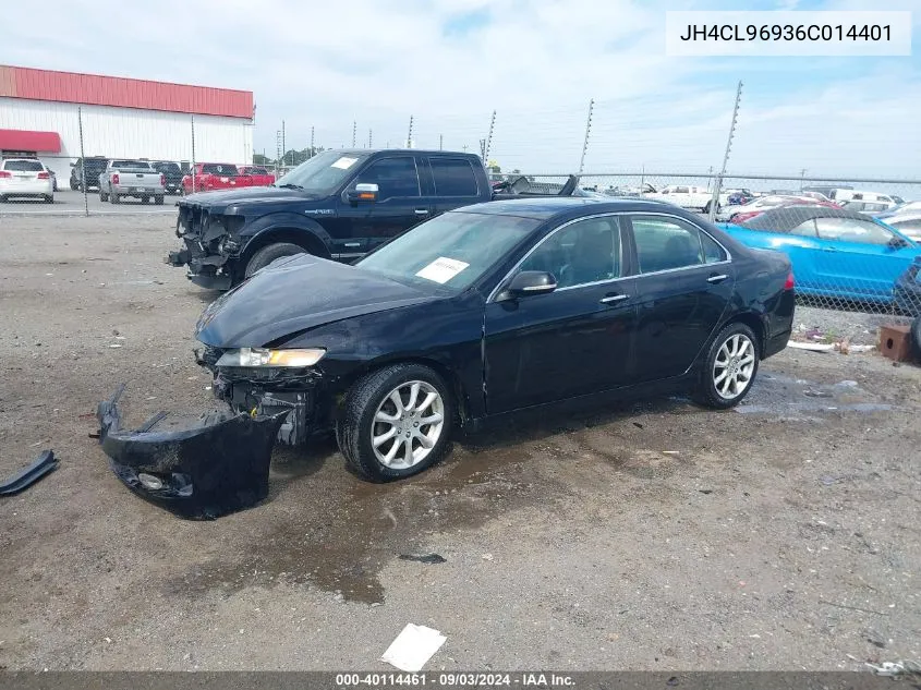 2006 Acura Tsx VIN: JH4CL96936C014401 Lot: 40114461