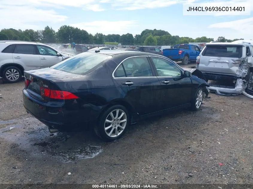 2006 Acura Tsx VIN: JH4CL96936C014401 Lot: 40114461