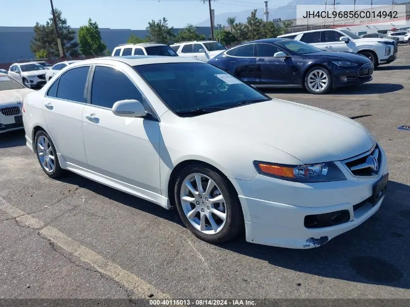 2006 Acura Tsx VIN: JH4CL96856C014942 Lot: 40115013