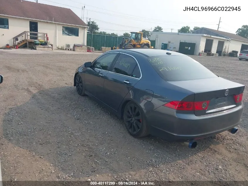 JH4CL96966C022945 2006 Acura Tsx