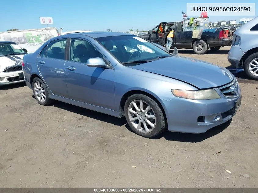 2006 Acura Tsx VIN: JH4CL96956C024590 Lot: 40183650