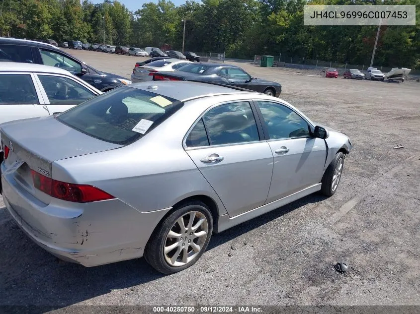 2006 Acura Tsx VIN: JH4CL96996C007453 Lot: 40250750