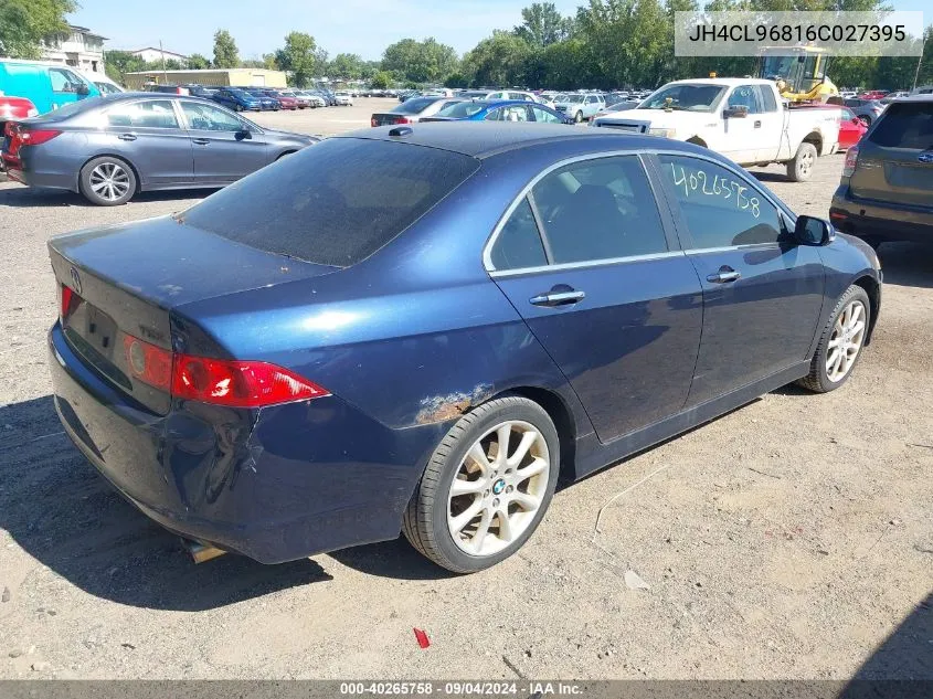 JH4CL96816C027395 2006 Acura Tsx