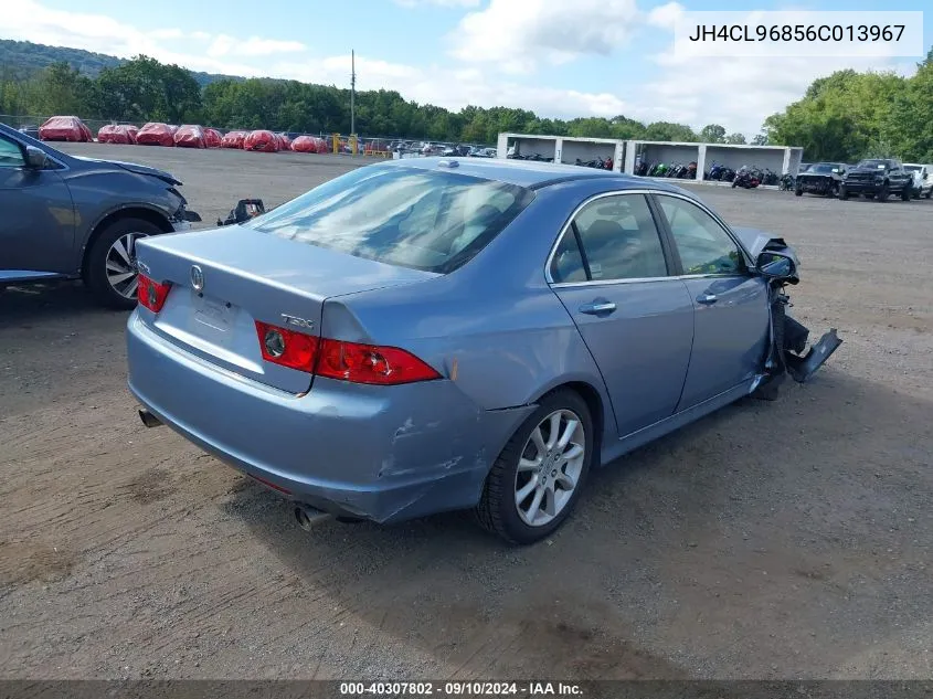 2006 Acura Tsx VIN: JH4CL96856C013967 Lot: 40307802