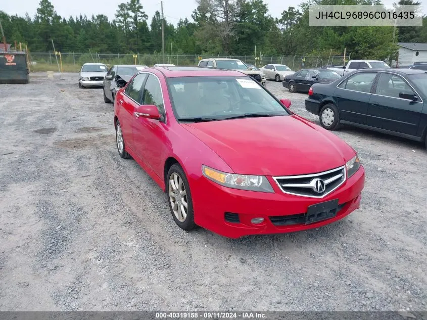 2006 Acura Tsx VIN: JH4CL96896C016435 Lot: 40319158