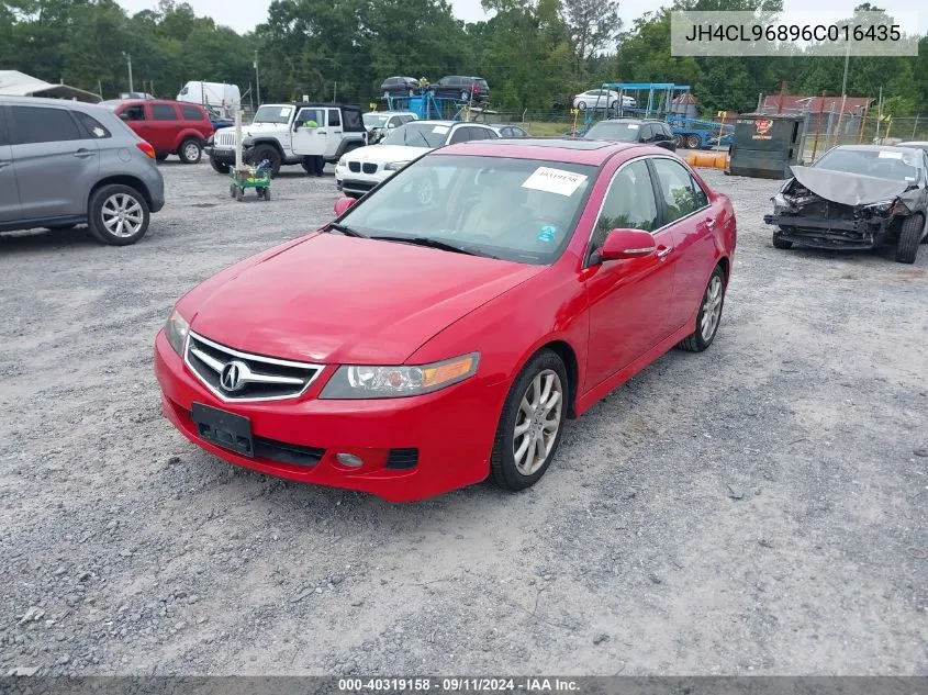 2006 Acura Tsx VIN: JH4CL96896C016435 Lot: 40319158