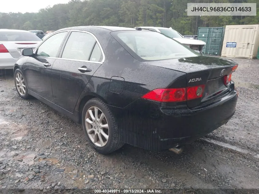 2006 Acura Tsx VIN: JH4CL96836C014633 Lot: 40349971