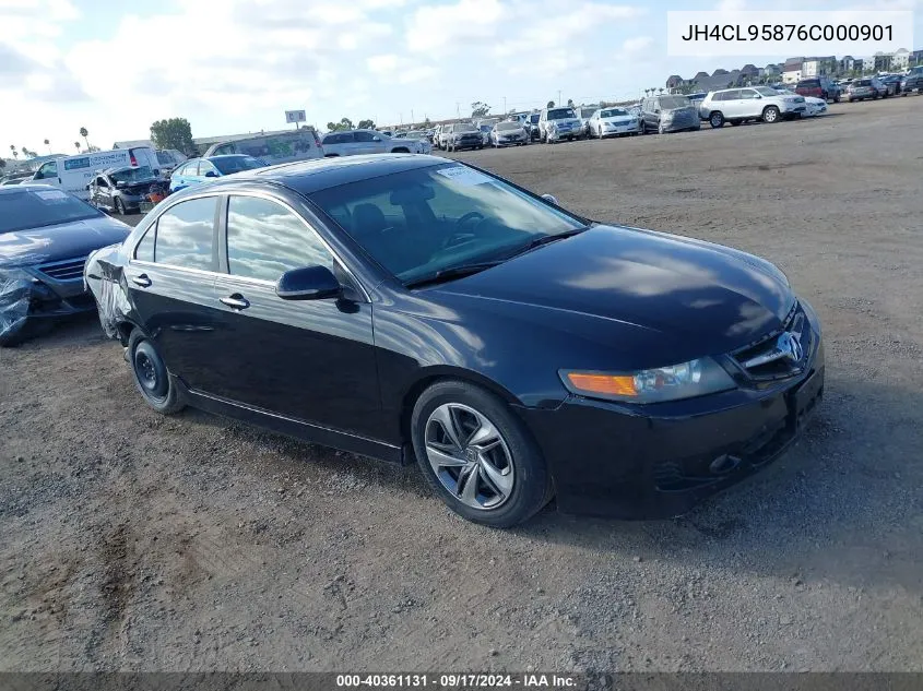 2006 Acura Tsx VIN: JH4CL95876C000901 Lot: 40361131