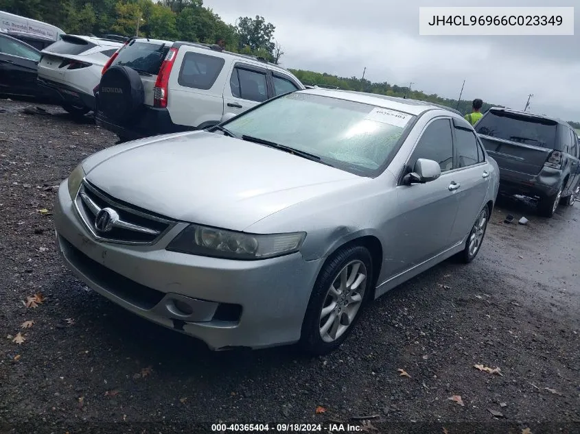 2006 Acura Tsx VIN: JH4CL96966C023349 Lot: 40365404