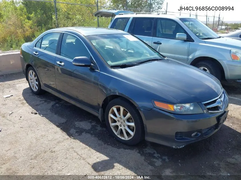 2006 Acura Tsx VIN: JH4CL96856C008994 Lot: 40532612