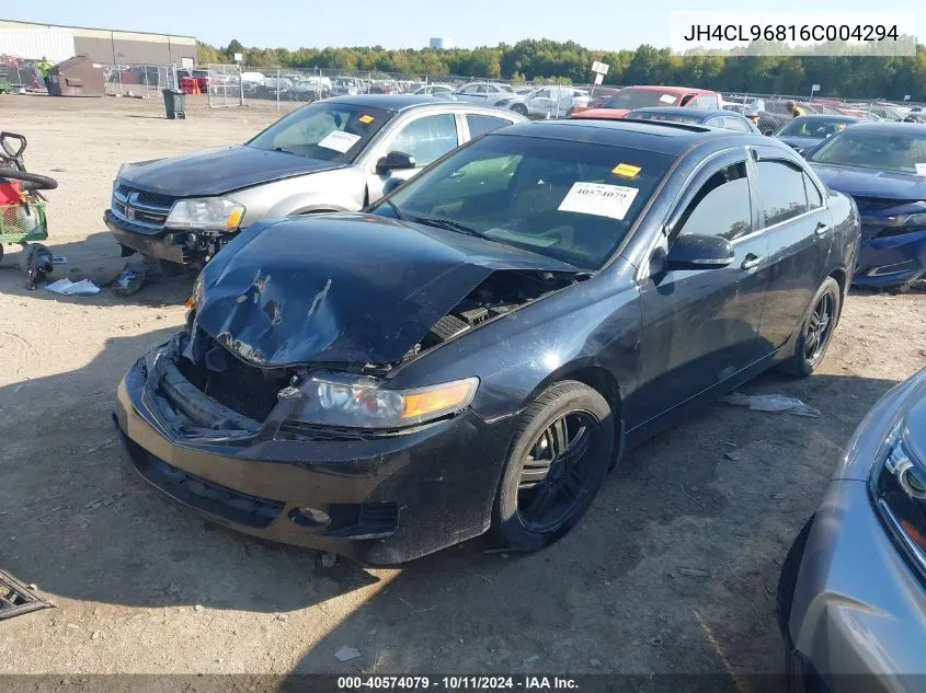 JH4CL96816C004294 2006 Acura Tsx