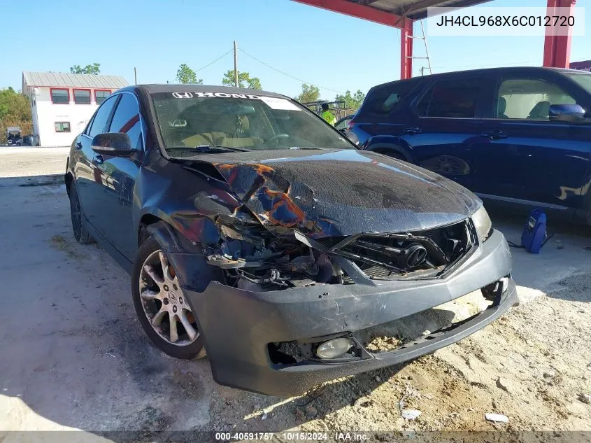 2006 Acura Tsx VIN: JH4CL968X6C012720 Lot: 40591757